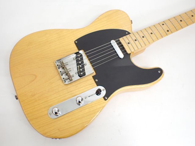 最適Fender Japan テレキャスター エレキギター No.J017410 ナチュラル系 MADE IN JAPAN 出力音確認済★現状品 フェンダー