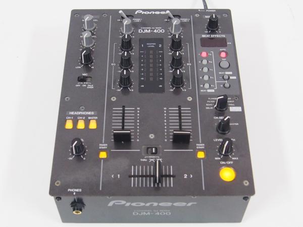 高額買取実施中!!】PIONEER DJミキサー DJM-400 パイオニア 2ch