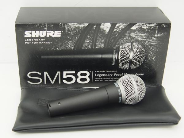 高額買取実施中!!】美品 SHURE マイク SM57 SM58 セット 箱付 | 楽器 