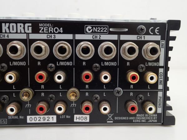 高額買取実施中!!】KORG コルグ DJミキサー ZERO4 | 楽器買取・楽器 