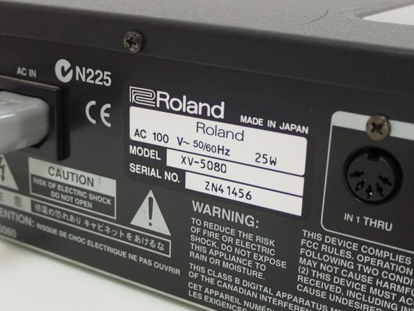 高額買取実施中!!】Roland XV-5080 音源モジュール ローランド | 楽器 ...