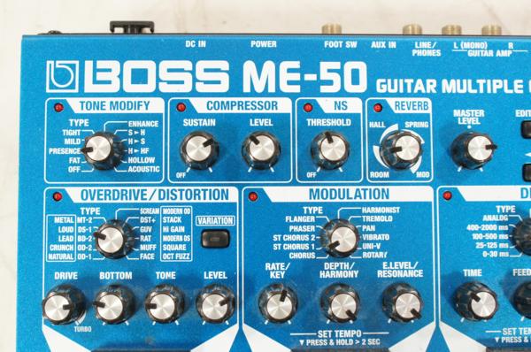 BOSS ME-50 エレキギター用マルチエフェクター セール通販店 中古