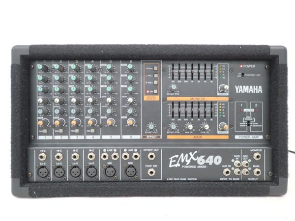 高額買取実施中!!】YAMAHA 6chパワードミキサー EMX640 ヤマハ | 楽器 ...