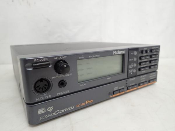 Roland　音源サウンドモジュール　SC-88 PRO買取 |