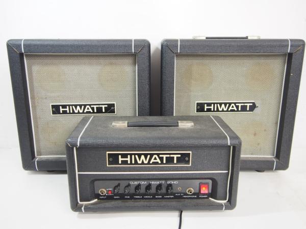 高額買取実施中!!】HIWATT ヘッドアンプ CUSTOM 20HD+HW-405SE ペア