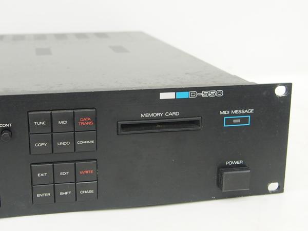 最新版Roland D-550 音源モジュール　音色カード2枚付き 音源モジュール