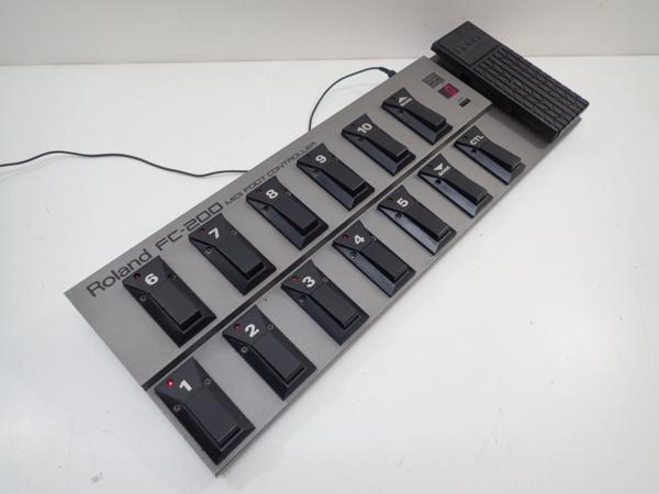 楽天最安値に挑戦 Roland ローランド MIDI Foot Controller FC-200