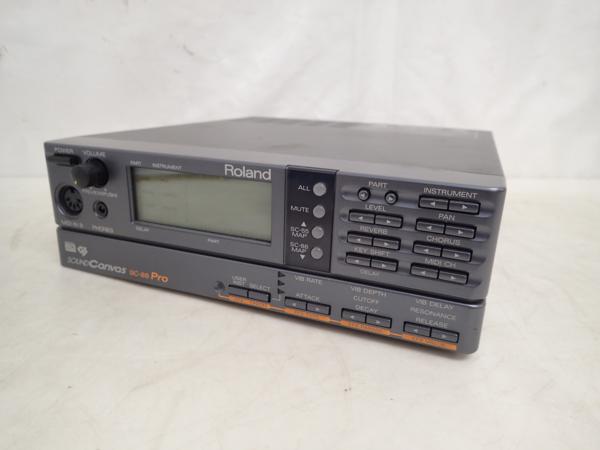 高額買取実施中!!】Roland 音源サウンドモジュール SC-88 PRO DTM-88PW