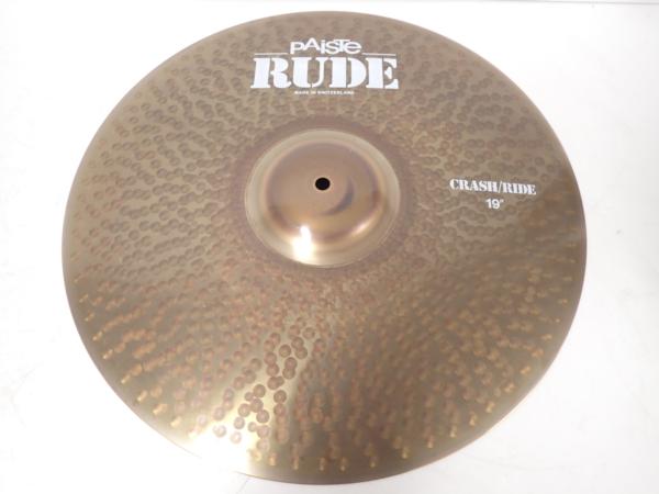 スイーツ柄 ブルー-paiste rudeシリーズ 20インチライドシンバル FGgPy