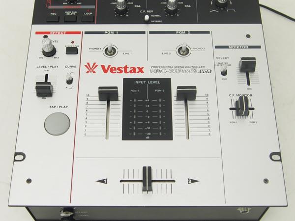 高額買取実施中!!】VESTAX DJミキサー PMC-05PRO SL VCA ベスタクス 