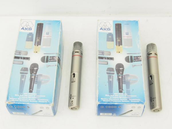 高額買取実施中!!】AKG コンデンサー・マイク C1000S 2本セット | 楽器