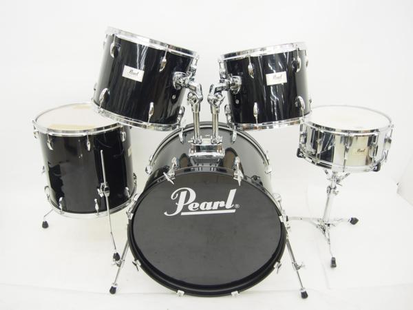 HOT爆買いPearl RANGER Ⅱ SERIES 赤　バスドラ　タム×2 弦楽器