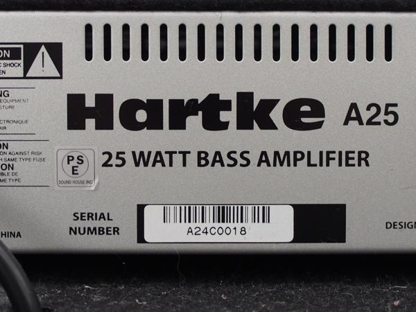 高額買取実施中!!】Hartke ベースアンプ A25 箱付 ハートキー | 楽器