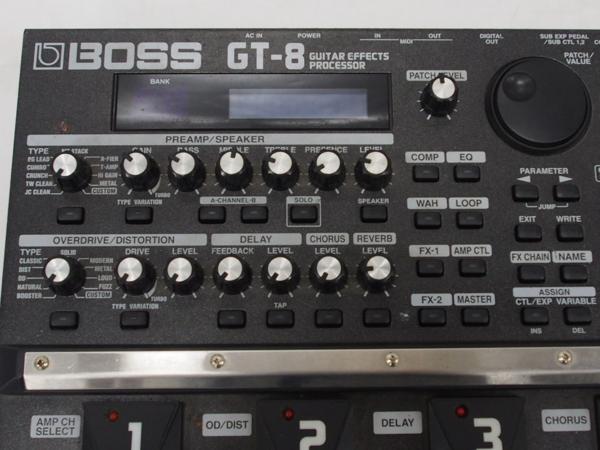 高額買取実施中!!】BOSS ボス GT-8 Guitar Effects Processor フロア