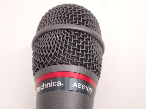 【高額買取実施中!!】audio technica ダイナミックマイク AE6100 デスク用マイクスタンド、マイクケーブル付 ≡ | 楽器