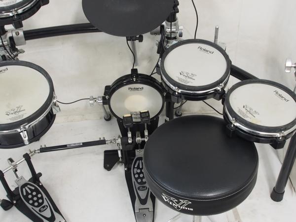 正規品安い095 Roland ローランド V-Drums TD-12 電子ドラム セット ※中古 電子ドラム