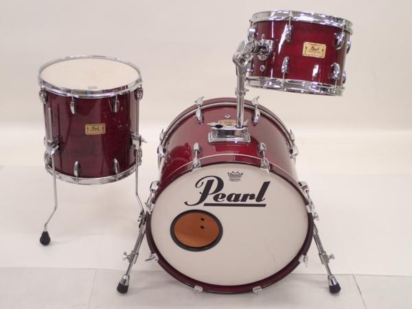 Pearl ドラムセット Pearl Export Series TAMA製メッシュヘッド、Zildjian製ローボリュームシンバル スタンド