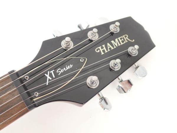 HAMER ヘイマー XT Series エレキギター フルブラック純正ソフトケース付き