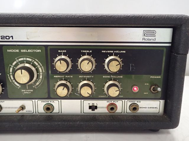 Roland RE-201 SPACE ECHO テープ交換済み（スペースエコー/テープ